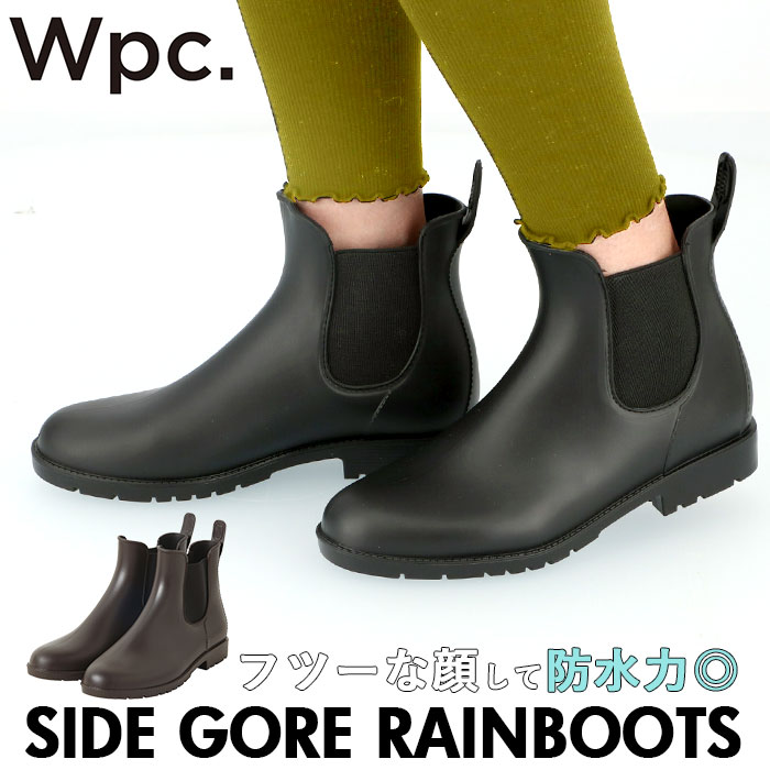 쥤󥷥塼 ǥ ŷ 硼ȥ֡ 쥤֡ ɥ 硼 wpc ̳ ̶  ץ  襤  Ϥÿ ɺ  ȥɥ ǥ˥ SIDE GORE RAIN BOOTS ֡ 硼ȥ쥤֡ Ĺ