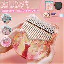 カリンバ 17キー 楽天 サムピアノ おしゃれ 親指ピアノ キッズ おやゆびピアノ アフリカ楽器 楽器 子供用 ピアノ フィンガーピアノ ポータブル 演奏やすい...