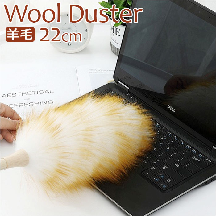 はたき おしゃれ 楽天 ホコリ取り 羊毛 ほこりとり ほこり取り 埃取り ふわふわ ブラシモップ ハ ...