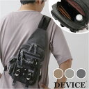 DEVICE バッグ DBH31038 楽天 メンズ 小さめ ボディバック ボディーバッグ ボディバッグ ワンショルダーバッグ ショルダーバッグ ブランド デバ...