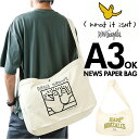 What it isNt MARK GONZALES キャンバスバッグ ショルダー 楽天 ニュースペーパーバッグ ショルダーバック キャンバスバック ショルダーバッグ 2H9-13122 肩掛け ななめかけ 斜めかけ 大容量 大きめ キャンバス ブランド コットン カジュアル 男女兼用 メンズ レディース