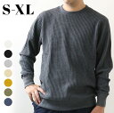 JEMORGAN サーマル JB001-52C 楽天 クルーネック ロンT ビッグワッフル ワッフル ジェーイーモーガン 長袖tシャツ 無地 シンプル ブランド...