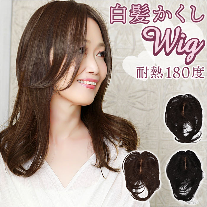 プリシラ ウィッグ ワンレンロング レディース ST-011 楽天 増毛 白髪かくしウィッグ 部分ウイッグ 部分ウィッグ ミセスウィッグ 部分かつら エクステ ...
