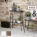 オープンラック 2段 楽天 スリムラック デポシリーズ オープンシェルフ KR-3852 サイドテーブル ディスプレイラック 収納棚 ディスプレイ 棚 玄関 窓際 おしゃれ シンプル 見せる収納 幅40×奥行14×高さ55cm 収納家具 家具 インテリア