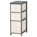 ランドリーチェスト 30cm 楽天 サニタリーラック サニタリーチェスト ランドリーラック MCH-5672 ランドリー収納 隙間収納 すきま収納 スリム 引き出し おしゃれ 木製 桐材 軽量 軽い 幅30×奥行45×高さ80cm 収納家具 インテリア