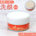 洗顔料 楽天 ウォッシュ 洗顔 洗顔フォーム クレンジング クリーム Argan洗顔 100g アルガンオイル バオバブ オイル 乾燥肌 潤い 角質 ケア 日本製 Saharaの薔薇 サハラのバラ 洗顔せっけん 石鹸 スキンケア 美容 コスメ レディース