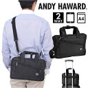 ANDY HAWARD ビジネスバッグ 26653 楽天 メンズ 軽量 ビジネス バッグ ブリーフケース ビジネスバック タブレット A4 小さめ 大容量 2w...