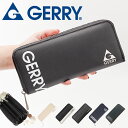 GERRY ジェリー 長財布 メンズ ラウンドファスナー 楽天 おさいふ さいふ お財布 ロングウォレット 財布 ウォレット ブランド ファスナー 小銭入れ お札入れ 札入れ カード入れ ポケット シンプル クール ラウンドジップ カジュアル 上品 高級感