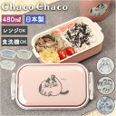 弁当箱 女子 大人 楽天 一段 1段 お弁当箱 ランチボックス 日本製 約480ml 電子レンジ 食洗機対応 食洗器 仕切り ネコ 猫 ねこ 女性 お弁当グッズ...