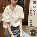 ブラウス チュニック レディース 長袖 楽天 ボリュームブラウス 長袖ブラウス バルーンブラウス レディースブラウス シャツ 長袖シャツ バルーンスリープ 袖ボ...