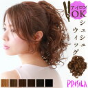プリシラ 部分 ウィッグ prisila 楽天 シュシュウィッグ ポイントウィッグ エクステンション 部分ウィッグ 巻き髪 つけ毛 耐熱 VS-32 シュシュ ...