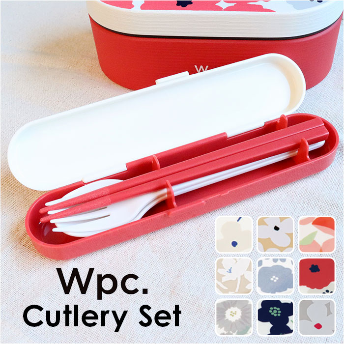 wpc ワールドパーティ カトラリーセット 楽天 WPC Wpc. 箸 はし フォーク スプーン 箸ケース かわいい 可愛い お弁当 ランチ 柄 レディース 女...