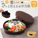 洗いやすい 弁当箱 食洗機対応 480ml 楽天 大人用弁当箱 お弁当箱 ランチボックス 日本製 弁当 箱 さっと洗えるお弁当箱 1段 一段 小さめ 女子 大人...