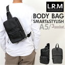 L.R.M バッグ NC-1071-1 楽天 ボディバック ボディーバッグ 斜めがけバッグ ボディバッグ ボディーバック ワンショルダーバッグ メンズ かっこい...