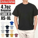 UnitedAthle ユナイテッドアスレ Tシャツ 半袖 楽天 半袖シャツ tシャツ 半袖tシャツ 半袖Tシャツ シャツ 無地Tシャツ 無地tシャツ 無地 シンプル スタンダード カジュアル メンズ レディ-ス 男女兼用 ユニセックス トップス