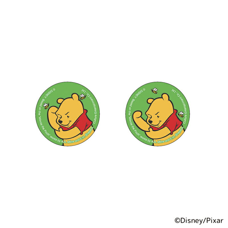 プーさん グッズ 楽天 4947864050566 缶バッジ まじかる百貨店缶バッジ くまのプーさん くまのプーさん02 グリーン 緑 缶バッチ カンバッジ カ...