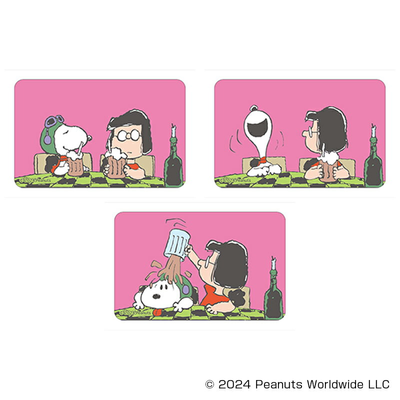PEANUTS グッズ 楽天 4947864066215 ステッカー まじかる百貨店ステッカー スヌーピー PEANUTS05 SNOOPY スマホステッカー ...