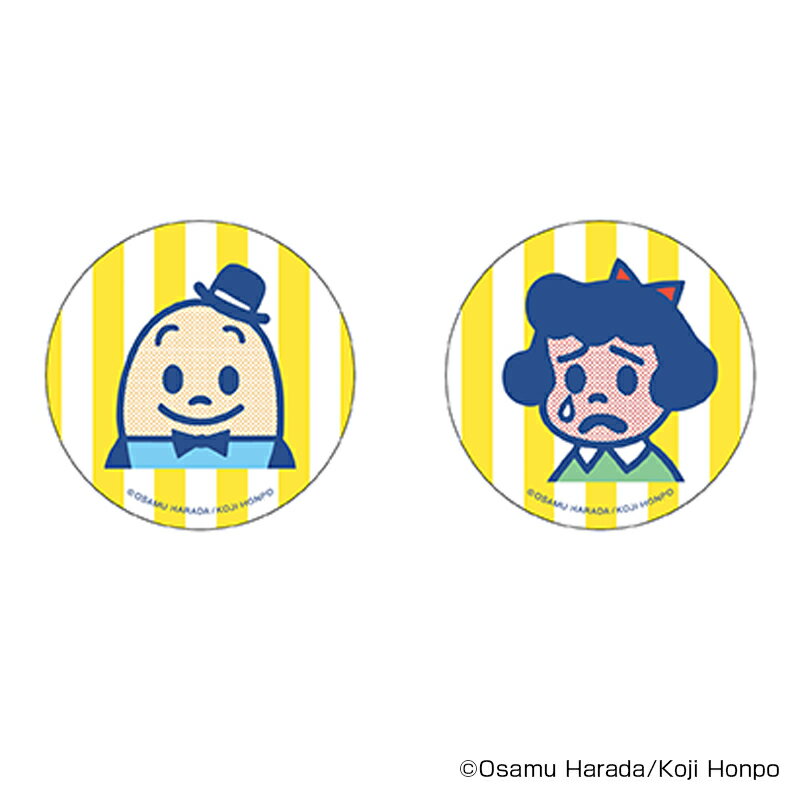 オサム グッズ 楽天 4947864072537 缶バッジ まじかる百貨店缶バッジ オサムグッズ オサムグッズ03 OSAMU GOODS 原田治 缶バッチ カ...