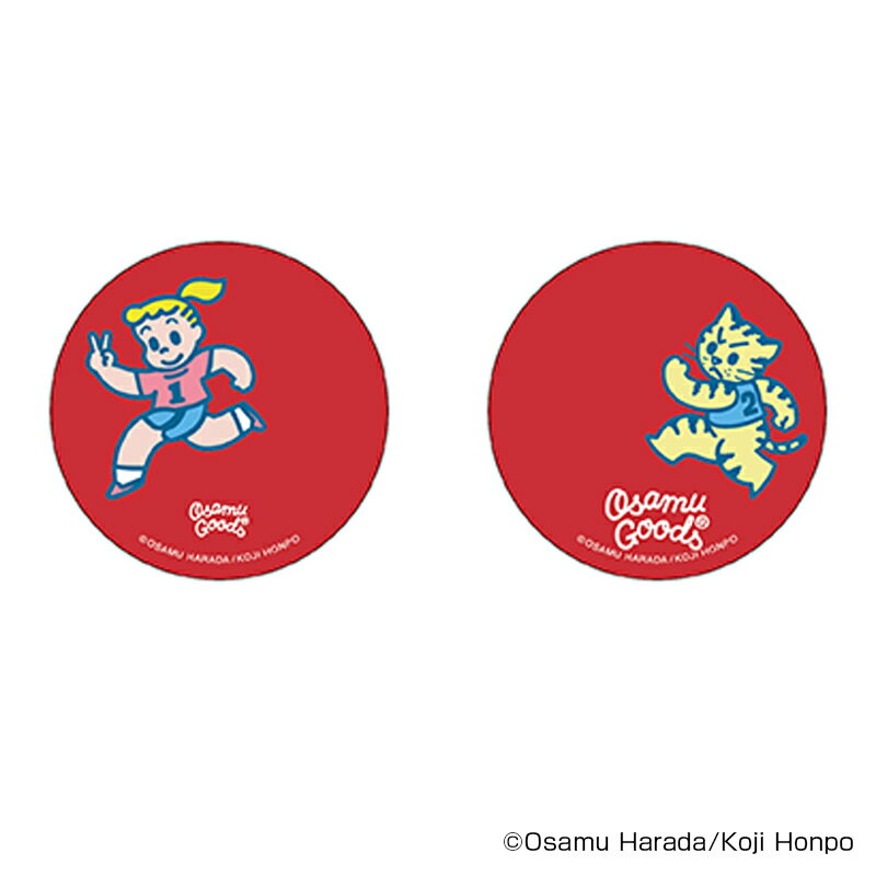 オサム グッズ 楽天 4947864072544 缶バッジ まじかる百貨店缶バッジ オサムグッズ オサムグッズ04 OSAMU GOODS 原田治 缶バッチ カ...