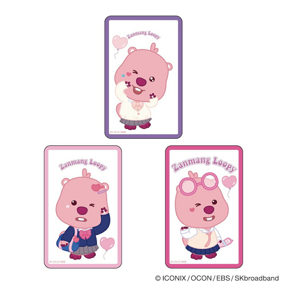 ジャンマンルピー グッズ 楽天 まじかる百貨店クリアカード ZANMANG LOOPY クリアカード じゃんまんるぴー 4947864092078 スマホ裏 ス...