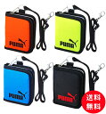 PUMA プーマ 財布 子供 2つ折り 首かけ ウォレット クツワ 小銭入 コインケース 学生用財布 幼稚園児 小学生 中学生 高校生 男の子 子供用財布 紐付...