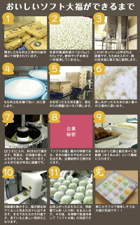 スイーツ和菓子お取り寄せ【送料無料】なめらか柔らかい「はくちょうもち」使用ソフト大福6個入(各90g)+クリーム大福6個入(各50g)お試しギフトセット!白、塩豆、よもぎ、赤、かぼちゃ、ごま、ハスカップ、メロン、ナイヤガラ、ストロベリー
