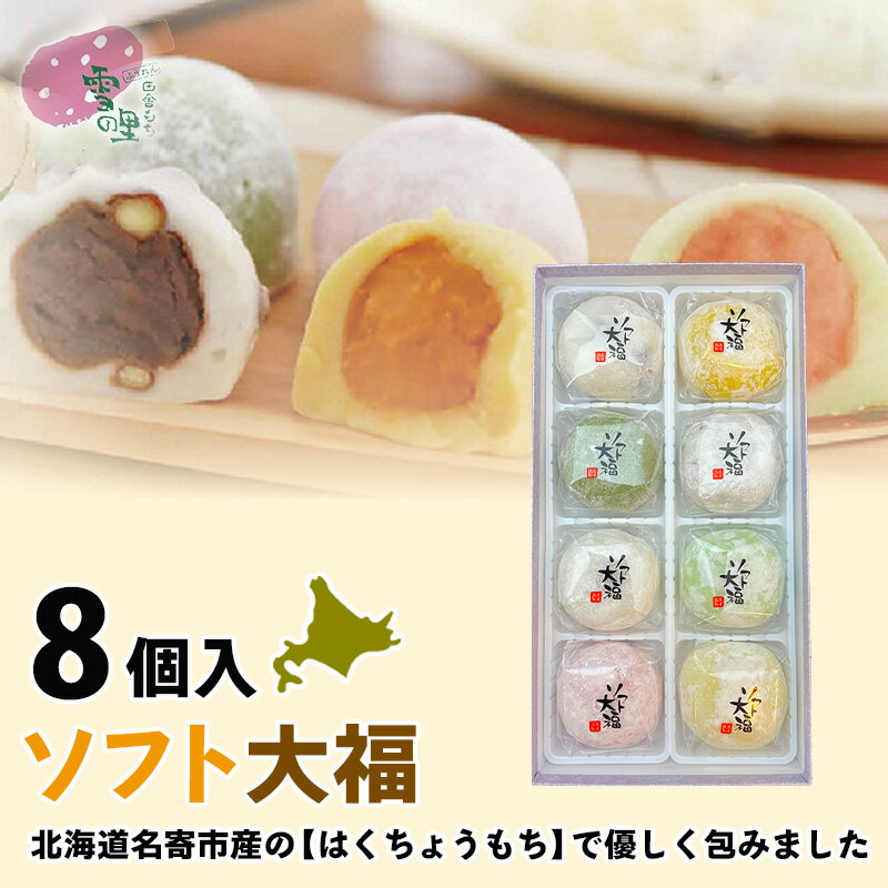 大福 あんこ 送料無料 ソフト大福8