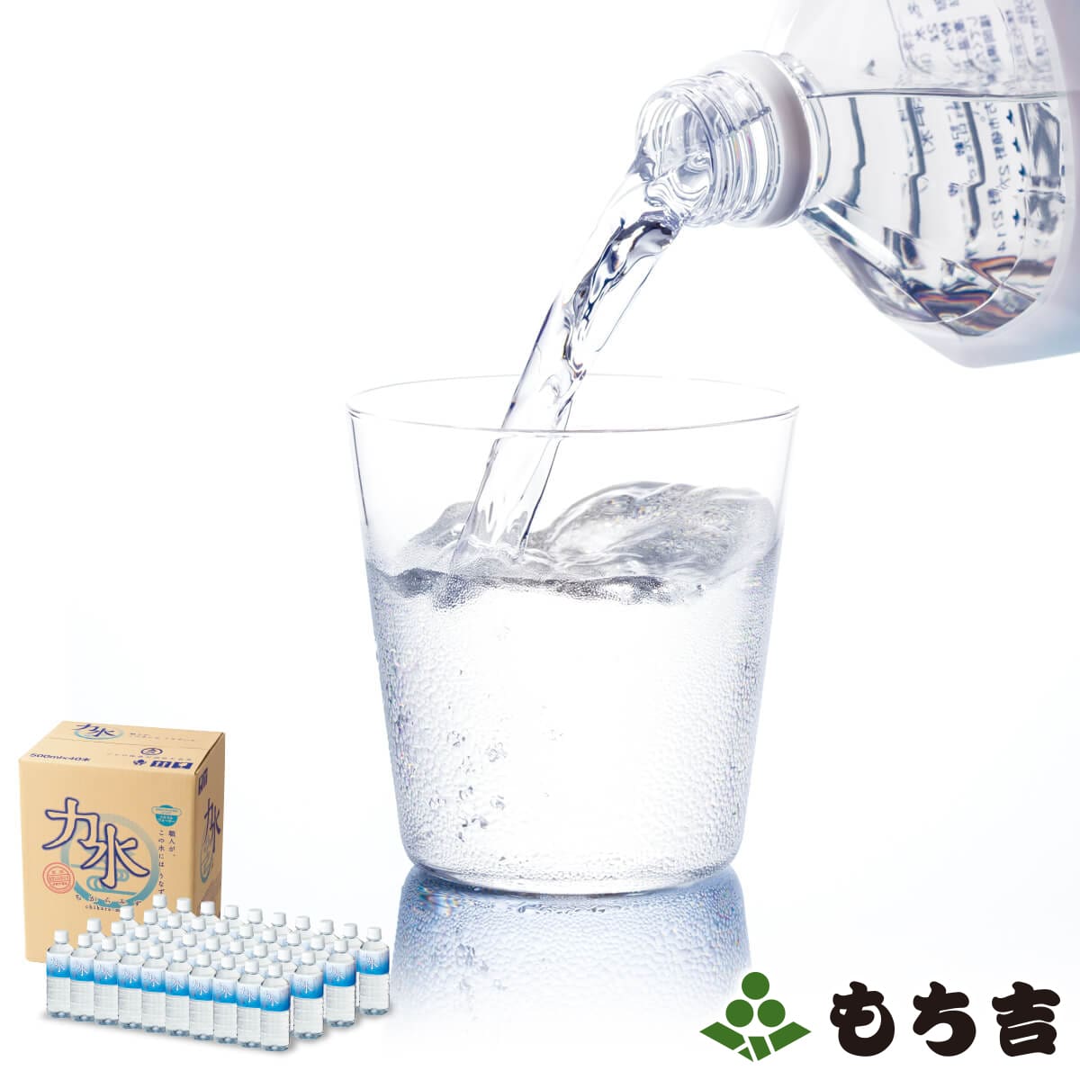 【送料込み】力水 500mlペットボトル（1ケース40本入り）【水便】【楽天イーグルス感謝祭期間中ポイン..