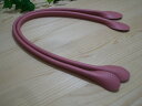 持ち手 楽天スーパーセール対象商品! 本革スタンダード持ち手 大 ピンク【持ち手 革 テープ チェーン ショルダー 修理 交換用 付け替え ポイントアップ対...