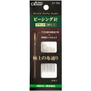 クロバー　ピーシング針ブラック　3種セット【洋裁道具　製図用品　型紙　パターン　しるし付け　手芸材料　チャコ　ソーイング　パッチワーク　和洋裁道具　はさみ　定規　スケール　針　ポイントアップ対象商品　ネコポス便対応】