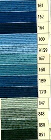 Anchor アンカー　＃25刺繍糸　（カラー161〜851まで）【ネコポス便対応】