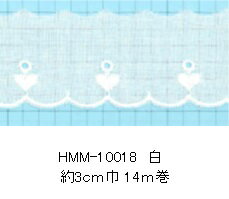 ポイント還元5倍対象商品 綿レース HMM-10018 14M単位【フリル レース テープ タック ポーチ バッグ 花柄 ギンガムチェック ネコポス便対応】