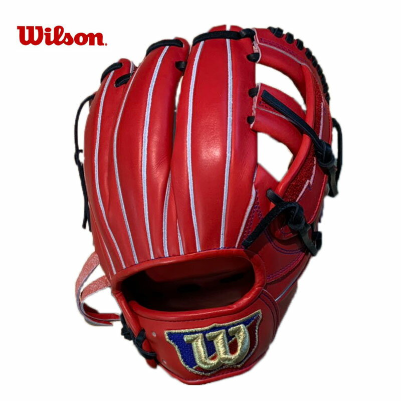 送料無料　ウィルソン　野球　一般　硬式　グローブ　内野手　WILSON　右投げ用　WTAHWFDST　22　Eオレンジ　大人用　サイズ5　D5型　硬式グラブ　ウィルソンスタッフ　限定　グラブ加工可