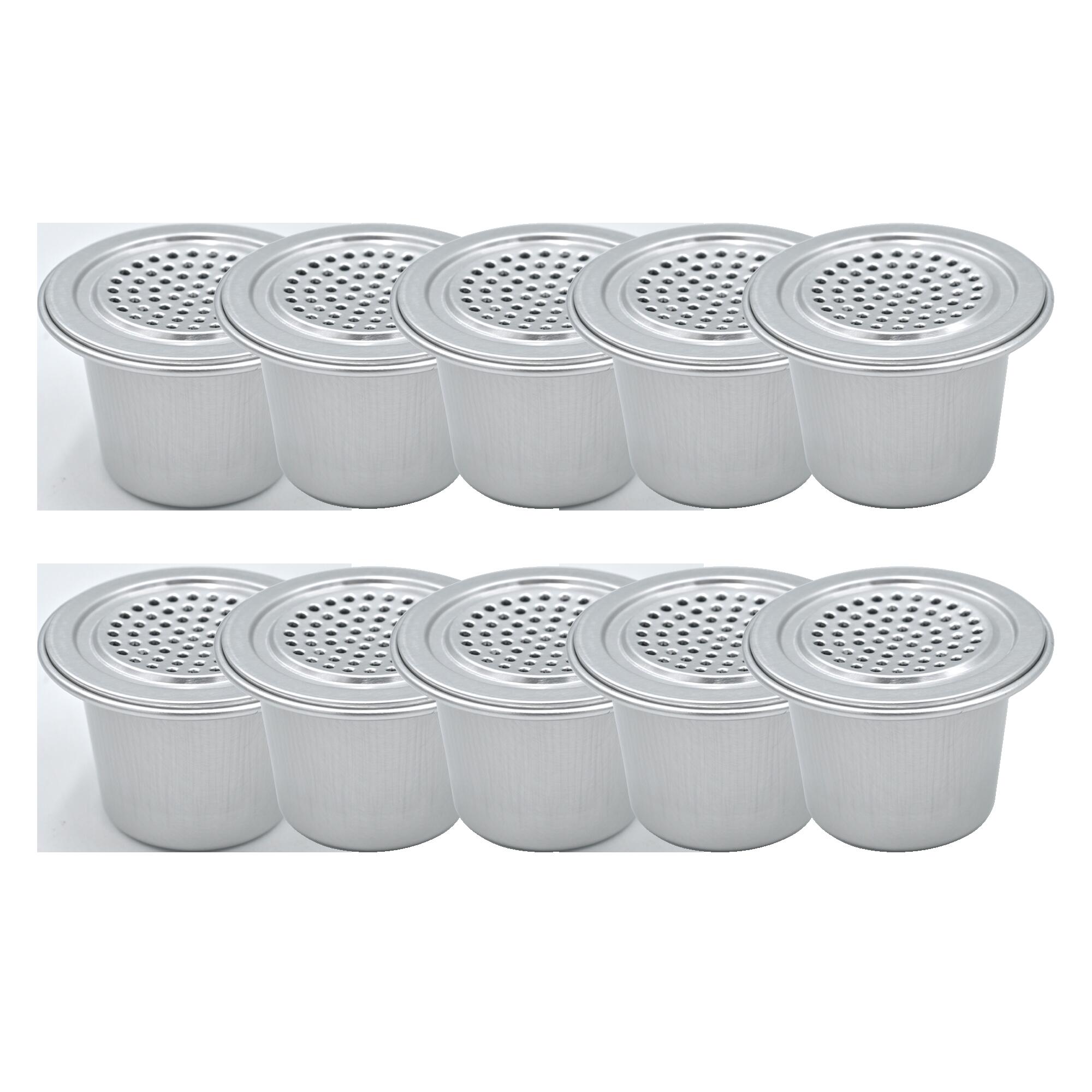 LuuuD 専用 アルミポッド 10個セット 10個 アルミカップ 予備 ルード 電気シーシャ エレクトリックシーシャ 加熱式 バッテリー 使い捨て