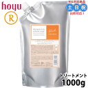ホーユー プロマスター カラーケア カラー ケア リッチ ヘアトリートメント 1000g サロン トリートメント 流す ヒアルロン酸 髪 パサつき 保湿 詰め替え 詰替 つめかえ サロン専売品 美容室専売