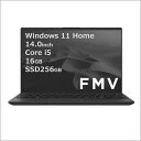 富士通 FMV LIFEBOOK UH75/J3 FMVU75J3B ピクトブラック 14型 Core i5 16GB 256GB Windows11 Home ノートパソコン