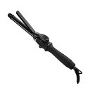 SALONIA サロニア セラミック カール ヘアアイロン コテ 19mm SL-008AB ブラック