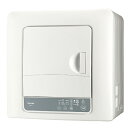 TOSHIBA 東芝 衣類乾燥機 ED-60A4-W ピュアホワイト 乾燥容量6.0kg 電気式(50Hz/60Hz共用)