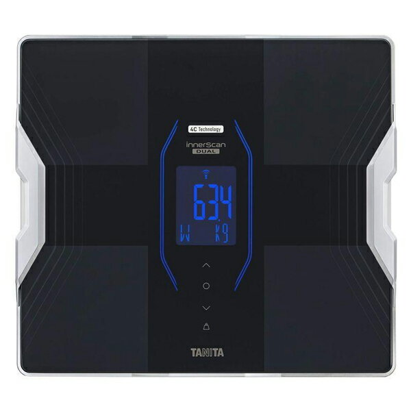 タニタ 体組成計 RD-916L(メタリックブラック) 体組成計 インナースキャンデュアル