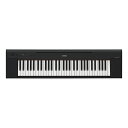 YAMAHA ヤマハ 電子キーボード piaggero NP-15B ブラック 61鍵盤