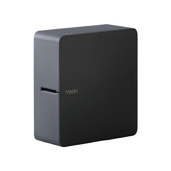 キングジム ラベルプリンター「テプラ」PRO MARK SR-MK1-BK スマホ専用 ブラック インデックスラベル 事務