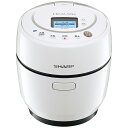 SHARP シャープ 水なし自動調理鍋 ヘルシオ ホットクック KN-HW10G-W ホワイト系