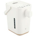 象印マホービン ZOJIRUSHI 電気ポット 1.2L STAN. CP-CA12-WA ホワイト