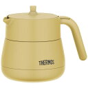 サーモス TTE450BE 真空断熱ティーポット(容量:470ml) ベージュ TTE-450-BE