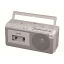 東芝 TYXKR1H ラジカセ グレー TY-XKR1(H) ワイドFM対応 /Bluetooth非対応