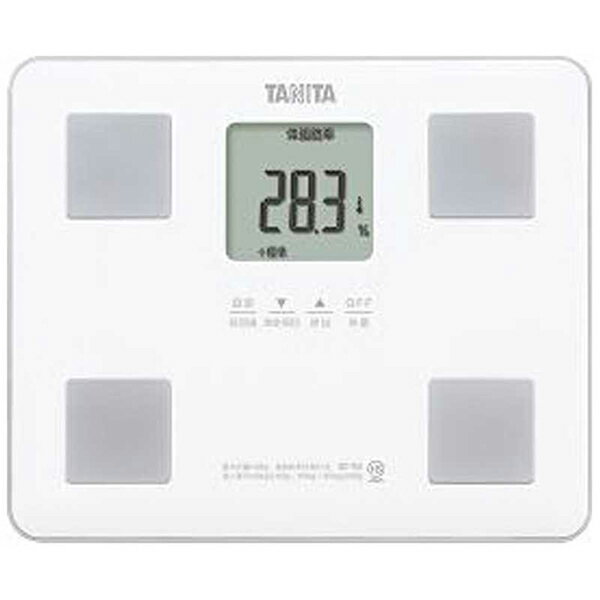 タニタ BC760WH 体重体組成計 健康管理 お手軽 ダイエット ホワイト BC-760