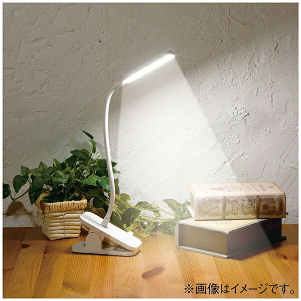 Rakuten - ナカバヤシ UA-LED010W USB LEDデスクライト クリップタイプ ホワイト