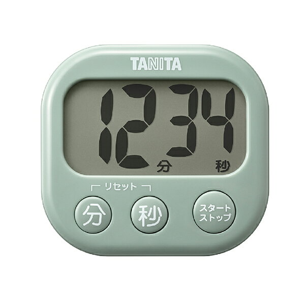 Rakuten - タニタ 抗菌でか見えタイマー セージグリーン TD429GR
