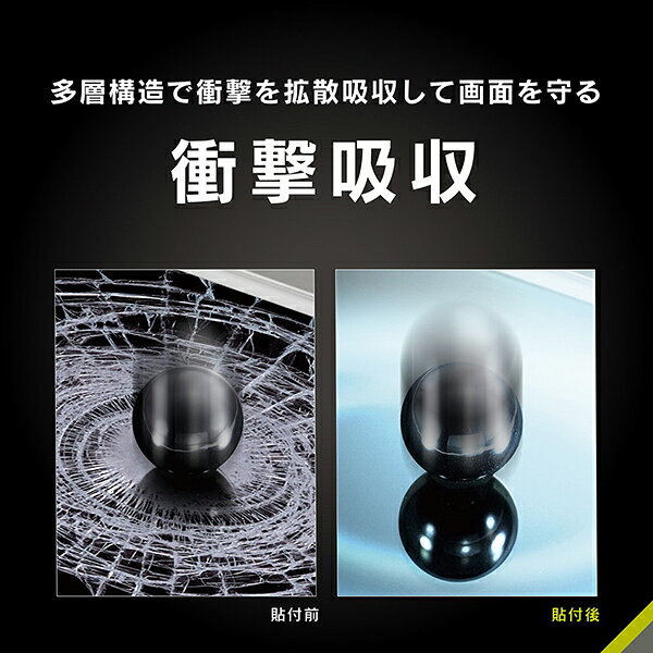 トリニティ iPhone17 iPhone 16 Pro 超衝撃吸収&ブルーライト低減 画面保護フィルム 光沢 TR-IP25M mod-k-10018222 家電横丁楽天市場店 サンプル画像3
