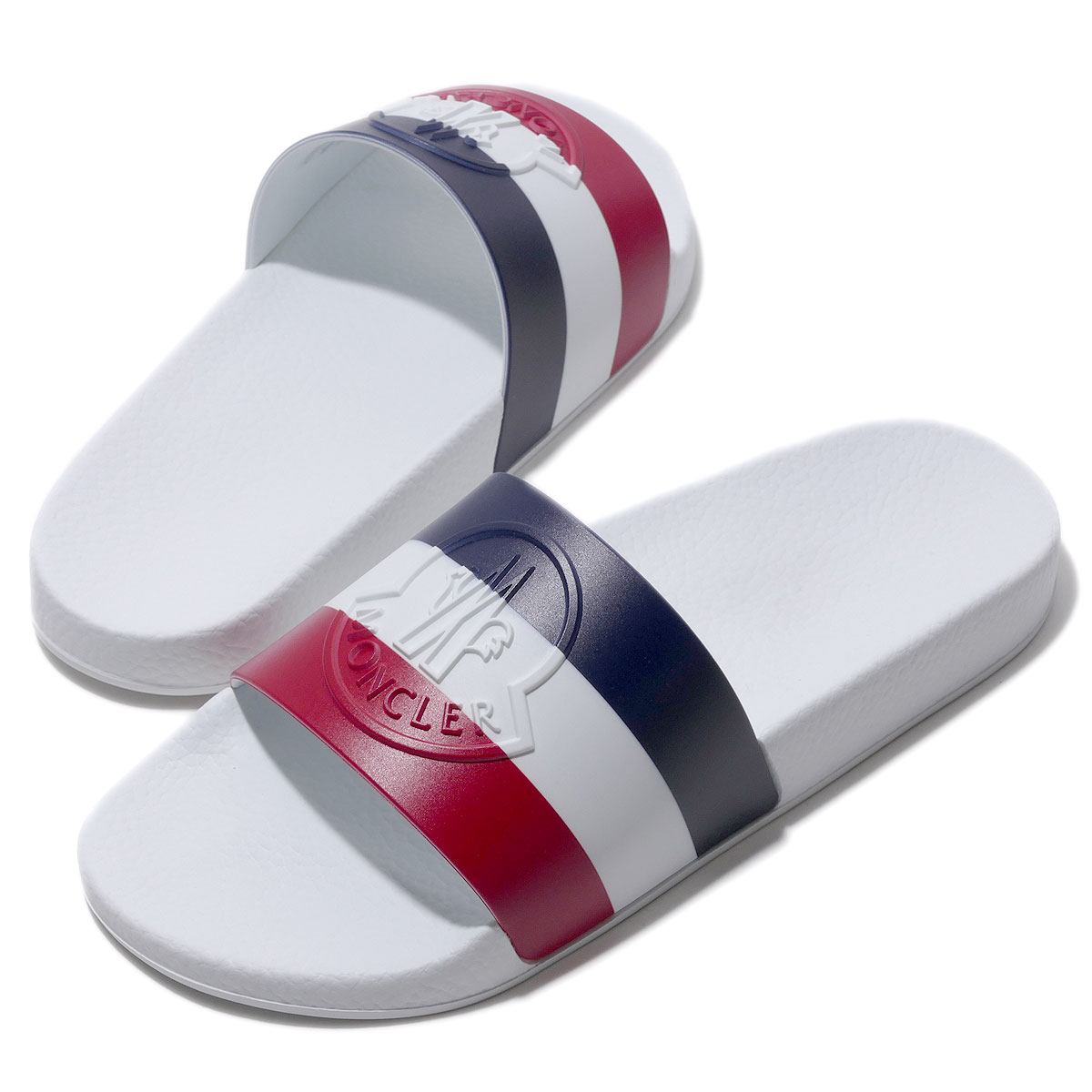 モンクレール サンダル BASILE 002ホワイト MONCLER メンズ イタリア製 靴 ブランド ギフト[0304]